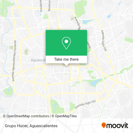Grupo Hucer map