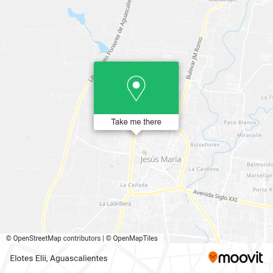 Elotes Elii map