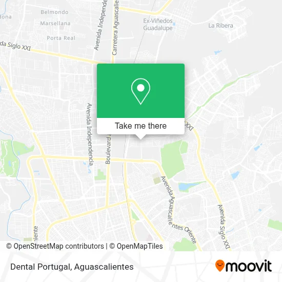 Dental Portugal map
