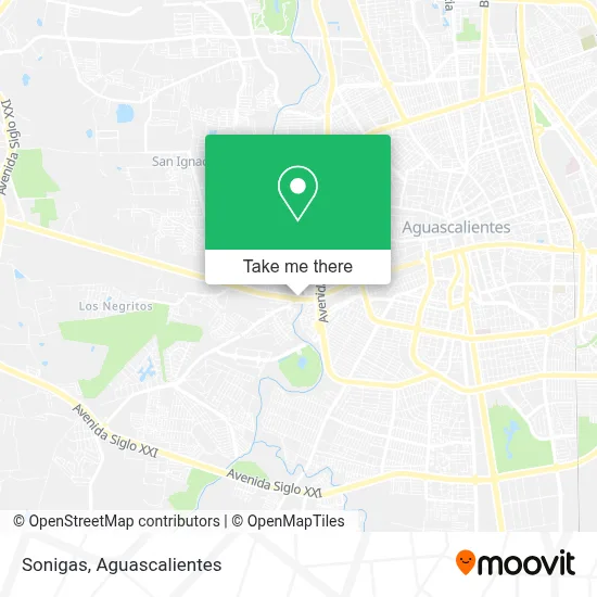 Sonigas map