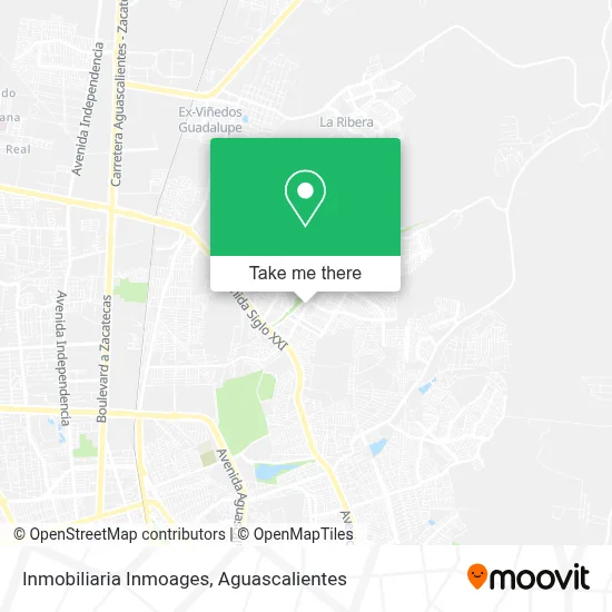 Inmobiliaria Inmoages map
