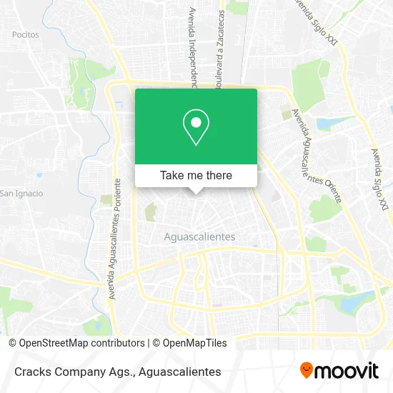 Cracks Company Ags. map