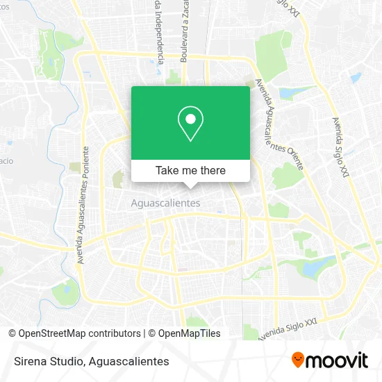 Sirena Studio map