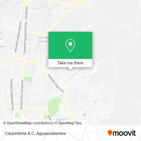 Carpinteria A.C map
