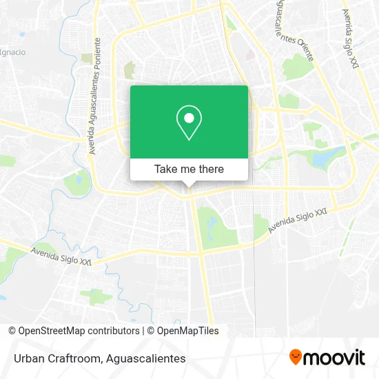 Urban Craftroom map