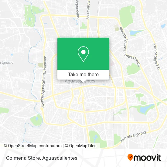 Colmena Store map