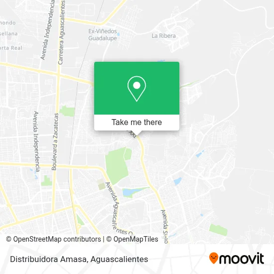 Distribuidora Amasa map