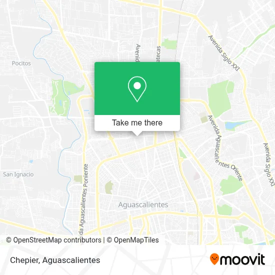 Chepier map