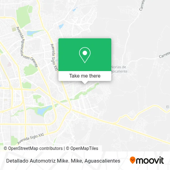 Detallado Automotriz Mike. Mike map