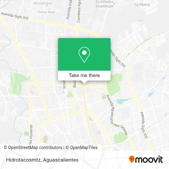 Hidrotacosmtz map