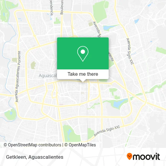 Getkleen map