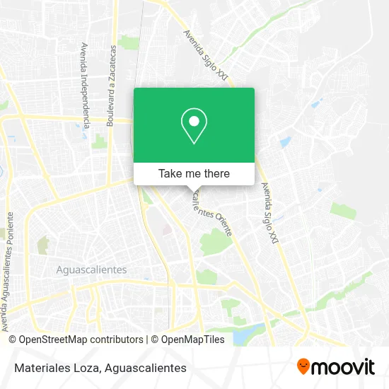 Materiales Loza map