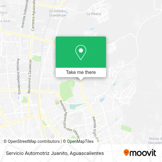 Servicio Automotriz Juanito map