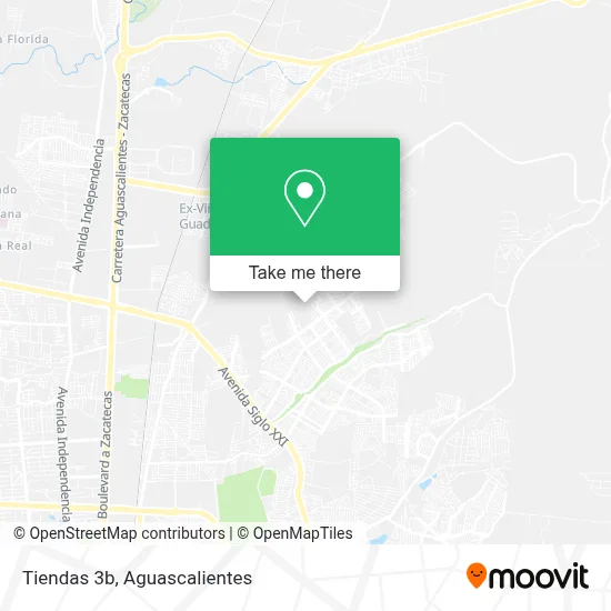 Tiendas 3b map