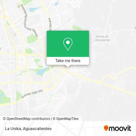 La Unika map