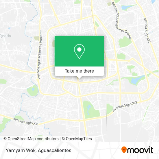 Yamyam Wok map