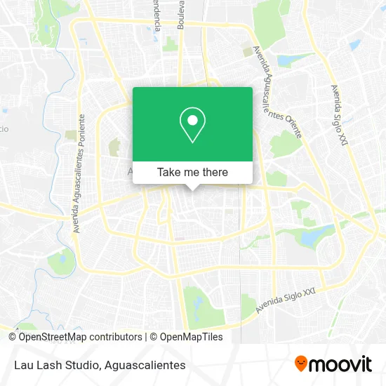 Lau Lash Studio map
