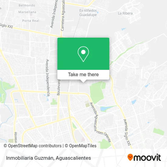 Inmobiliaria Guzmán map