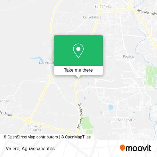 Valero map
