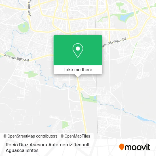 Rocio Díaz Asesora Automotriz Renault map