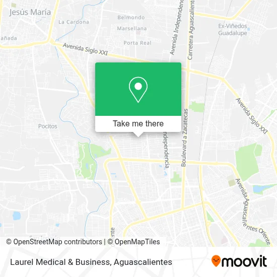 Laurel Medical & Business map