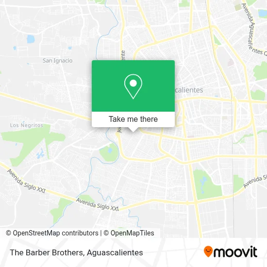 The Barber Brothers map