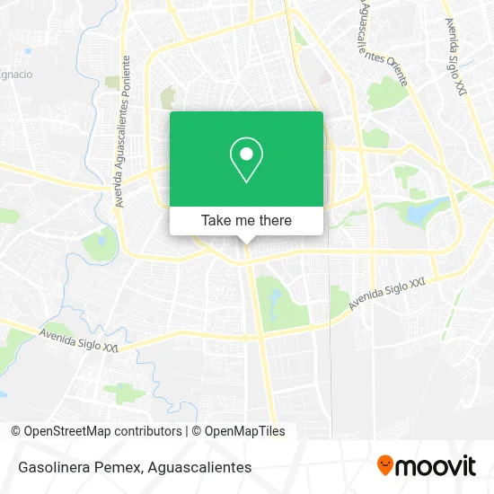 Gasolinera Pemex map
