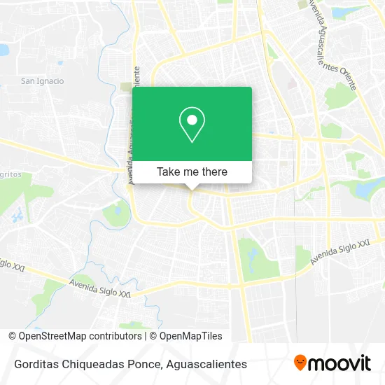 Gorditas Chiqueadas Ponce map