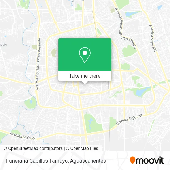 Funeraria Capillas Tamayo map