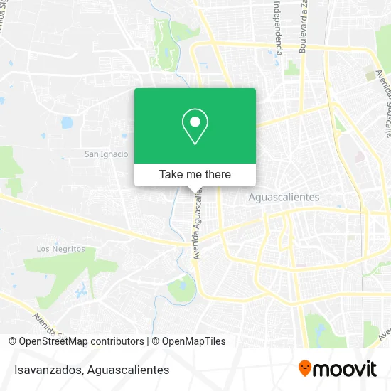 Isavanzados map