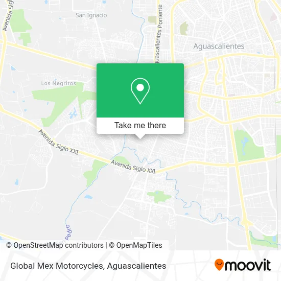 Global Mex Motorcycles map