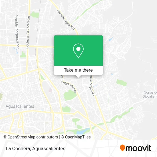 La Cochera map