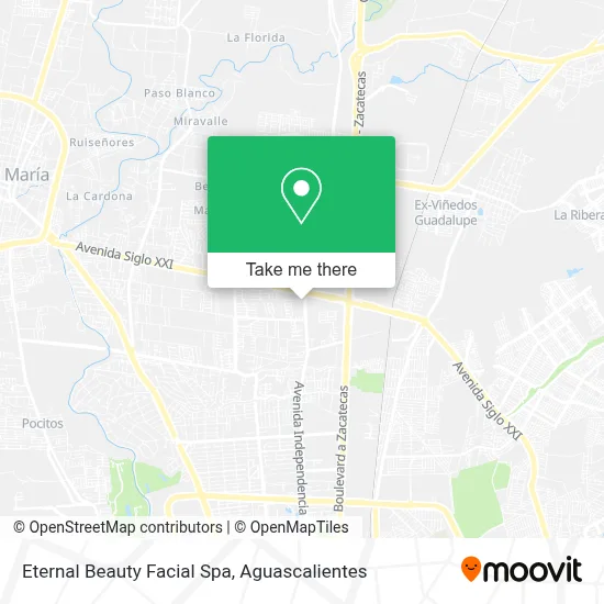 Eternal Beauty Facial Spa map