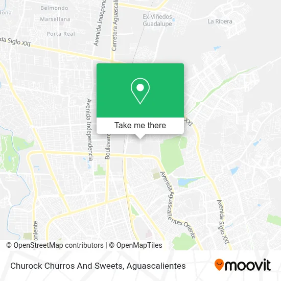 Churock Churros And Sweets map