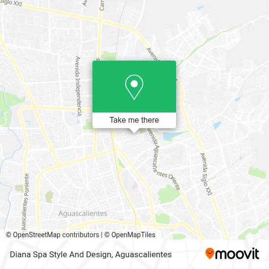 Diana Spa Style And Design map