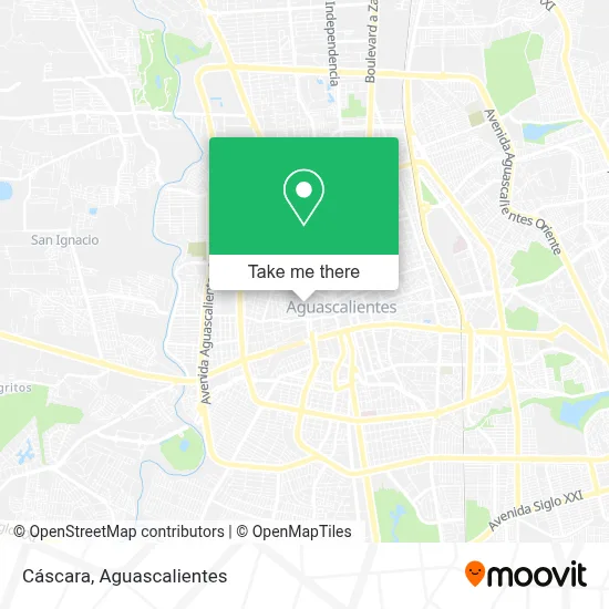 Cáscara map