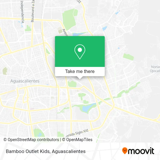 Bamboo Outlet Kids map