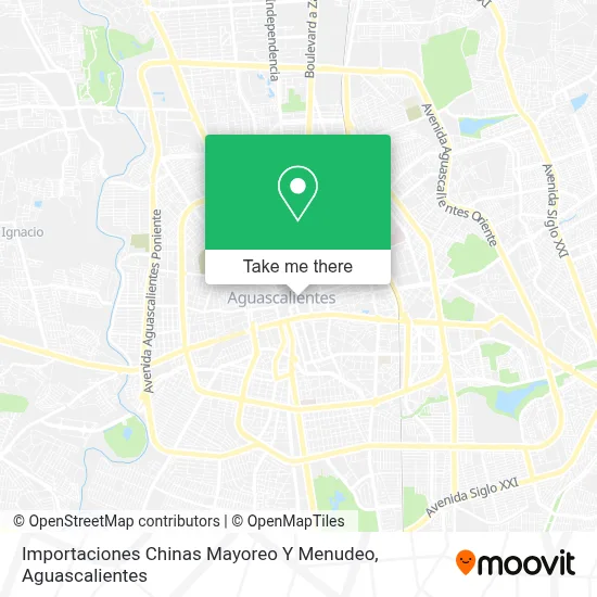 Importaciones Chinas Mayoreo Y Menudeo map
