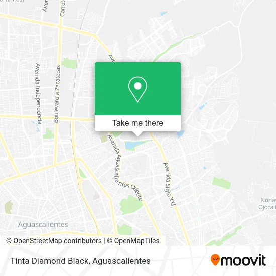 Tinta Diamond Black map