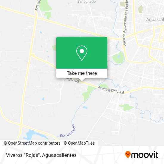 Viveros "Rojas" map
