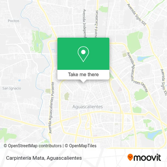 Carpintería Mata map