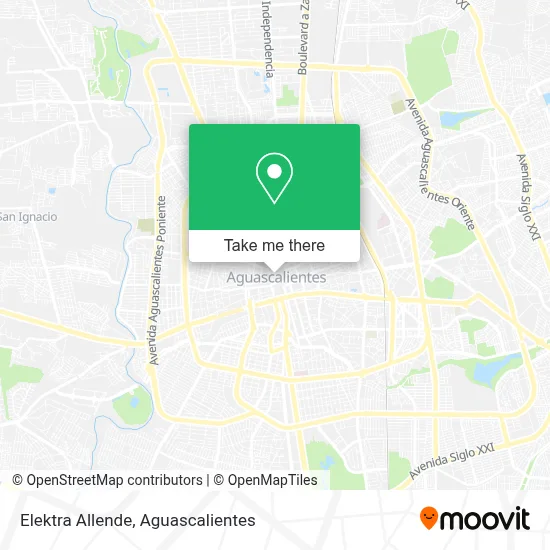 Elektra Allende map