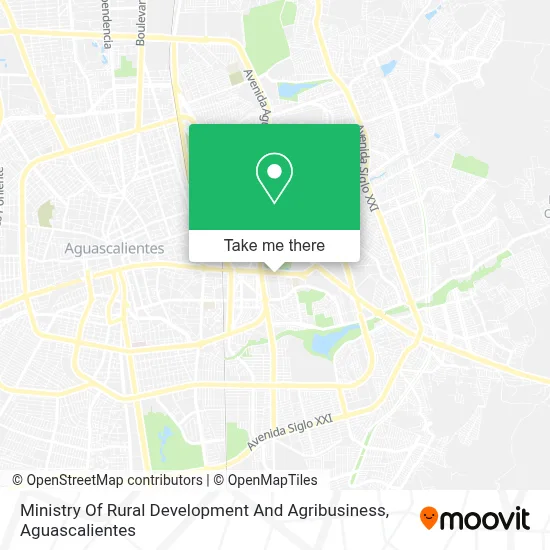 Ministry Of Rural Development And Agribusiness map
