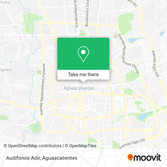 Audifonos Adir map