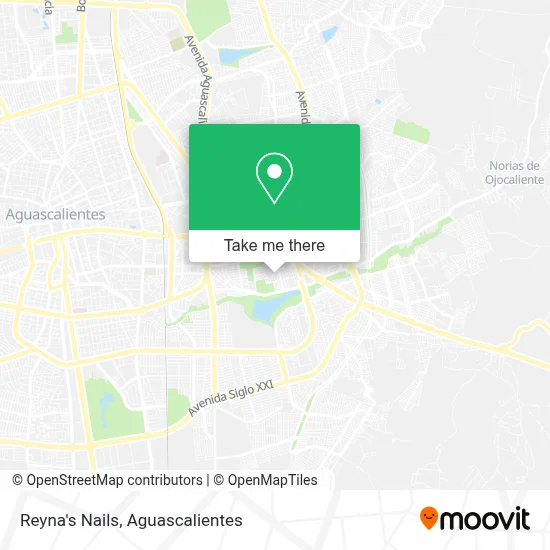 Reyna's Nails map
