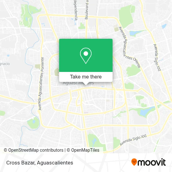 Cross Bazar map