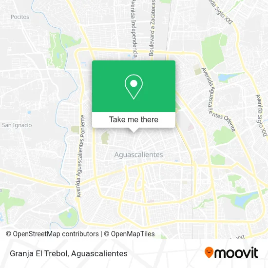 Granja El Trebol map