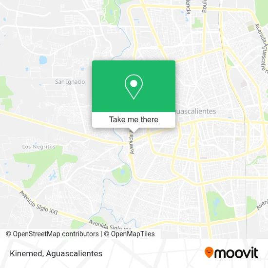 Kinemed map