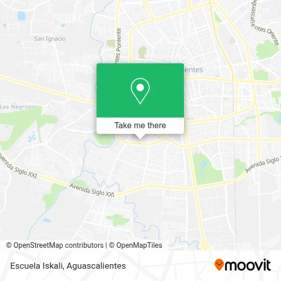 Escuela Iskali map