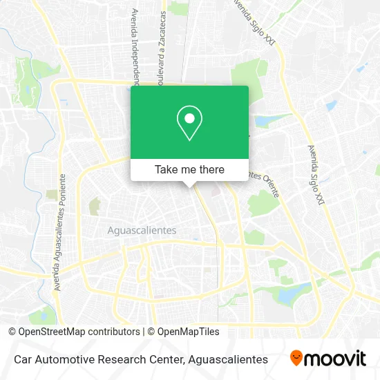 Car Automotive Research Center map